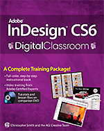 InDesign CS6 Training Book