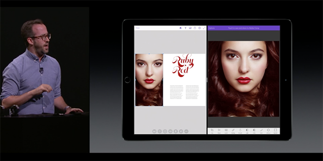 Photoshop for the iPad brings first woman to Apple launch event 
