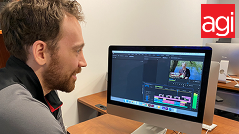 After Effects instructor in classroom