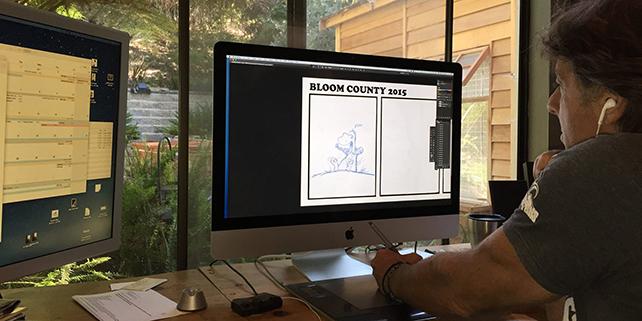 Photoshop helps bring Bloom County into 2015 Photoshop helps bring Bloom County into 2015