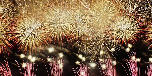 Great Fireworks Pictures without Photoshop