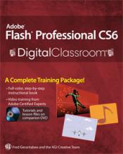 Flash CS6 Digital Classroom Book with video tutorials 