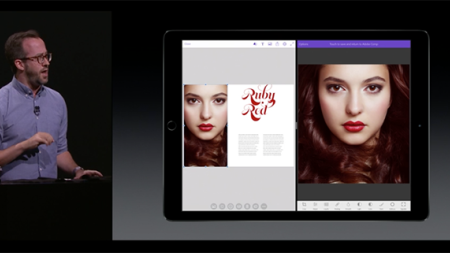 Photoshop for the iPad brings first woman to Apple launch event 