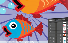 Illustrator tutorial: Organizing your Illustrations with Layers in Illustrator 